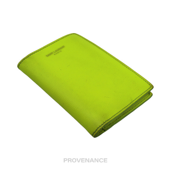 🔴 Saint Laurent Paris SLP Card Holder Wallet - Neon - Picture 4 of 10